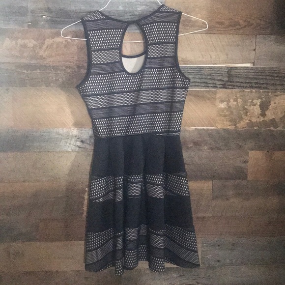 Dress size 1.  Black and cream. - Picture 2 of 2